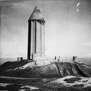 6/9 The 10th century Gonbad-e Qabus tower, Iran.