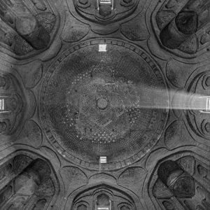 3/9 The 11th century North dome of the Friday Mosque, Isfahan