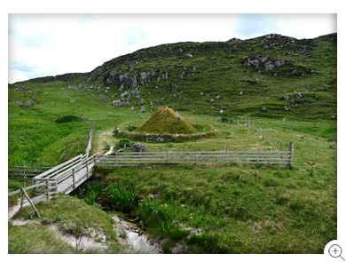 9/12 Behind Bostadh Bay and the iron age house, Great Bernera, the Isle of Lewis (2023)
