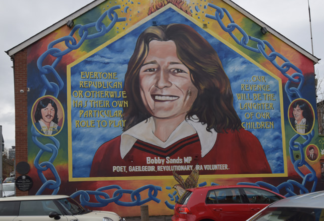The Bobby Sands mural