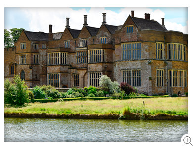 3/16 The south and west façades of Broughton Castle