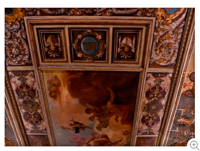 14/17 The Queen's House, Greenwich - the painted ceiling of the Queen's Presence Chamber