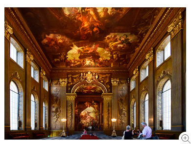7/10 The Painted Hall's Lower hall
