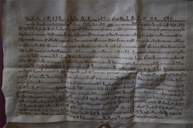 16/20 Letter from King Edward I Granting Right to Hold Additional Fairs, 1285