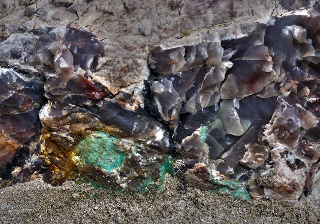 4/8 Gneiss rocks on Uig Sands, Isle of Lewis