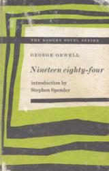 Nineteen eighty-four by George Orwell book jacket
